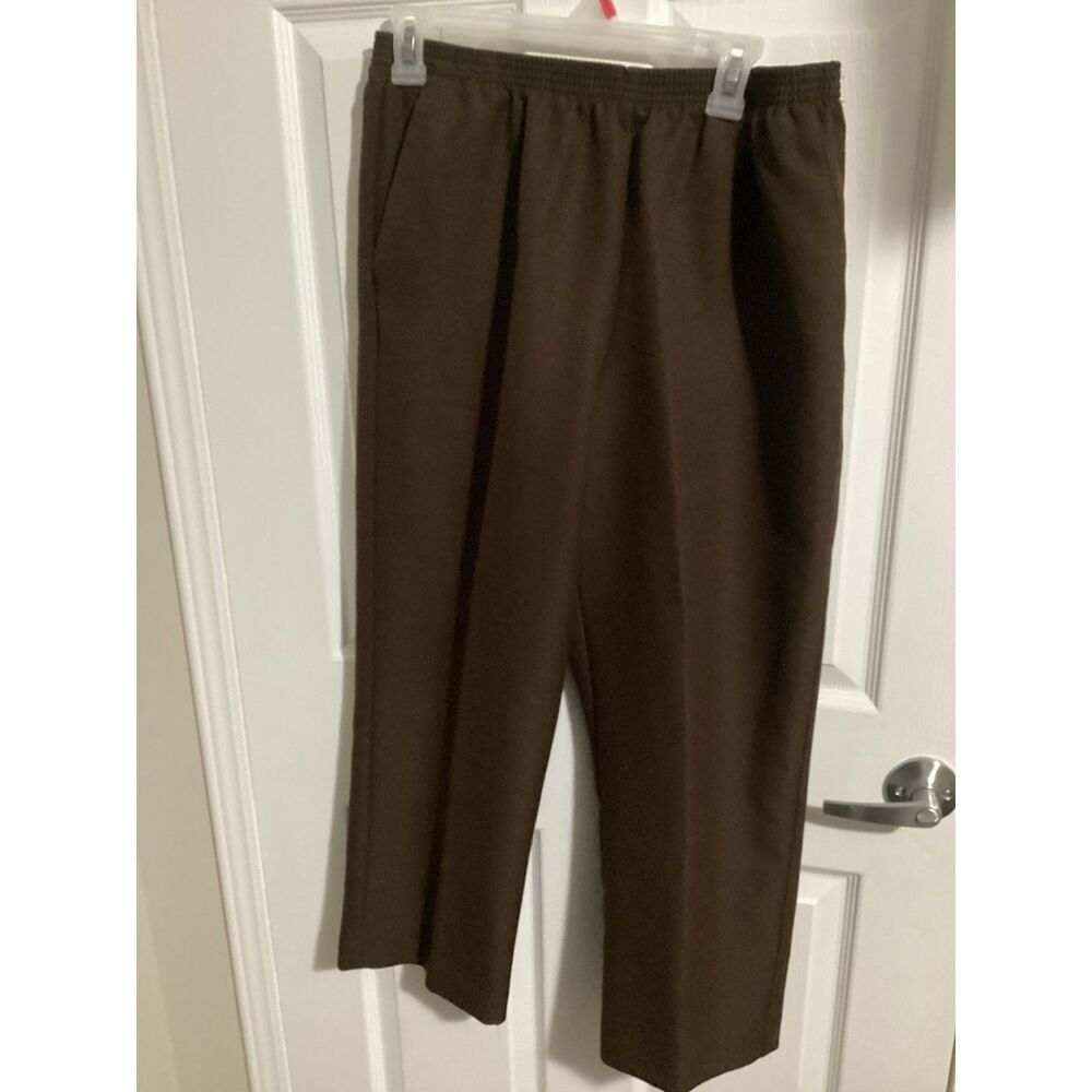 Alford dunner pants slacks 12p brown